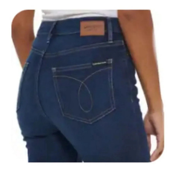 Calvin Klein Jeans Ladies High Rise Denim - Picture 7 of 8